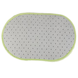 Maxbell Bedroom  Mat Rug Faux Fur Carpet Floor Cover Non-slip -Green