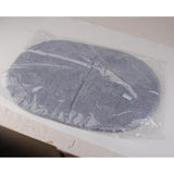 Maxbell Bedroom  Mat Rug Faux Fur Carpet Floor Cover Non-slip -Gray