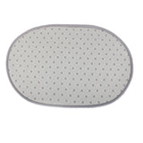 Maxbell Bedroom  Mat Rug Faux Fur Carpet Floor Cover Non-slip -Gray