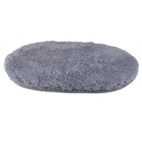Maxbell Bedroom  Mat Rug Faux Fur Carpet Floor Cover Non-slip -Gray
