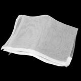 Maxbell Maxbell 10pcs Zipper Nylon Mesh Filter Media Bag 25x38cm for Aquarium Garden Pond