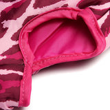 Maxbell Maxbell Pet Dog Rose Leopard Pattern Cotton-padded Vest Clothes Coat Apparel Size S