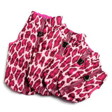 Maxbell Maxbell Pet Dog Rose Leopard Pattern Cotton-padded Vest Clothes Coat Apparel Size S