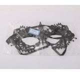 Maxbell Women Black Sexy Venetian Masquerade Pointed Eye Mask Lace Party Fancy Dress