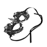 Maxbell Women Black Sexy Venetian Masquerade Pointed Eye Mask Lace Party Fancy Dress