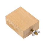 Maxbell Maxbell 6cm Square Wooden Perch Stand Platform for Pet Bird Cage Squirrel Parrot