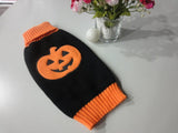 Maxbell Maxbell Fashionable Halloween Pumpkin Design Charms Sweater Warm Clothes Apparel Clothes For Pet Dogs Winter Clothing Outfit Gift L