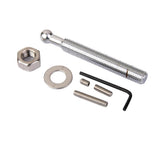 Maxbell Universal Racing Mount Bonnet Hood Latch Pin Lock Locking Kit Black
