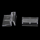 Maxbell 8pcs 6/8mm Aquarium Fish Tank Glass Cover Acrylic Clips Clamps Support Holders