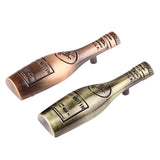 Maxbell 8xRed Wine Bottle Shaped Cabinet Door Drawer Bin Handle Pull Knob bronze