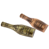 Maxbell 8xRed Wine Bottle Shaped Cabinet Door Drawer Bin Handle Pull Knob bronze