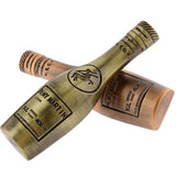 Maxbell 8xRed Wine Bottle Shaped Cabinet Door Drawer Bin Handle Pull Knob bronze