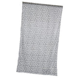 Maxbell Flocking Pattern Sheer Curtain Panel Window Tulle Divider White 100*200cm