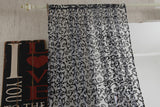 Maxbell Flocking Pattern Sheer Curtain Panel Window Tulle Divider White 100*200cm