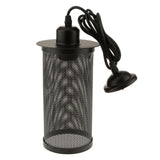 8x Edison Vintage Mesh Cylinder Design Pendant Light Wired Hanging Lampshade