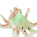 Maxbell Maxbell Generic Silicone Glowing Effect Underwater Aquarium Octopus Ornament Green