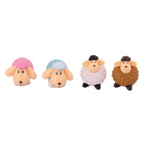 Maxbell 4pcs Miniature Sheep Dollhouse Bonsai Garden Landscape Decoration