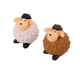Maxbell 4pcs Miniature Sheep Dollhouse Bonsai Garden Landscape Decoration