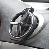 Maxbell Maxbell Car Truck Wind Air A/C Outlet Folding Cup Bottle Drink Holder Bracket Silver
