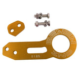 Maxbell Universal Screw Billet Aluminum Racing Rear Tow Hook Kit CNC Anodized Gold