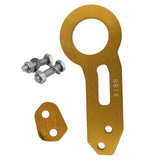 Maxbell Universal Screw Billet Aluminum Racing Rear Tow Hook Kit CNC Anodized Gold