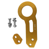 Maxbell Universal Screw Billet Aluminum Racing Rear Tow Hook Kit CNC Anodized Gold