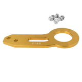 Maxbell Universal Screw Billet Aluminum Racing Rear Tow Hook Kit CNC Anodized Gold