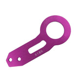 Maxbell Universal Screw Billet Aluminum Racing Rear Tow Hook Kit CNC Anodized Purple