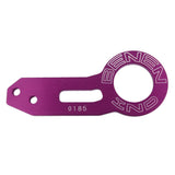 Maxbell Universal Screw Billet Aluminum Racing Rear Tow Hook Kit CNC Anodized Purple