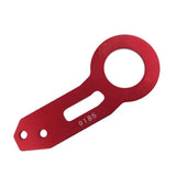 Maxbell Universal Screw Billet Aluminum Racing Rear Tow Hook Kit CNC Anodized Red