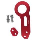 Maxbell Universal Screw Billet Aluminum Racing Rear Tow Hook Kit CNC Anodized Red