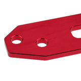 Maxbell Universal Screw Billet Aluminum Racing Rear Tow Hook Kit CNC Anodized Red