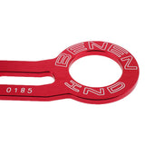 Maxbell Universal Screw Billet Aluminum Racing Rear Tow Hook Kit CNC Anodized Red