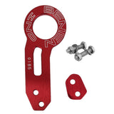Maxbell Universal Screw Billet Aluminum Racing Rear Tow Hook Kit CNC Anodized Red