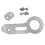 Maxbell Universal Screw Billet Aluminum Racing Rear Tow Hook Kit CNC Anodized Silver