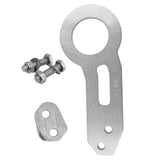 Maxbell Universal Screw Billet Aluminum Racing Rear Tow Hook Kit CNC Anodized Silver