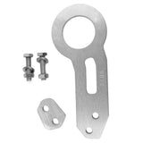 Maxbell Universal Screw Billet Aluminum Racing Rear Tow Hook Kit CNC Anodized Silver