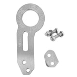 Maxbell Universal Screw Billet Aluminum Racing Rear Tow Hook Kit CNC Anodized Silver