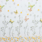 Maxbell 4xColorful Buttefly Tulle Voile Door Window Curtain Drape Sheer Valance 1x2M