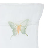 Maxbell 4xColorful Buttefly Tulle Voile Door Window Curtain Drape Sheer Valance 1x2M