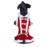 Maxbell Maxbell Christmas Costume Coat Clothes Skirt Dress for Pets Dogs Dog Christmas L
