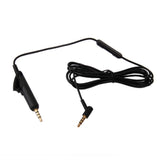 Maxbell 3.5mm Extension Audio Stereo Headphone Cable Cord For Bose QC2 QC15 With Mic