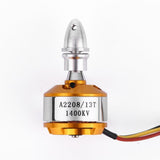 Maxbell None Brush Motor XXD A2208 KV1400 Brushless Motor Fitted Wing Shaft Rotor