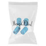 Maxbell 25x4x Aluminum Tire Wheel Rims Stem Air Valve Caps Tyre Cover Car Truck Blue