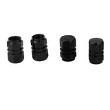 Maxbell 8pcs Car Auto Protective Wheel Rims Tire Valves Stems Caps Cover Blue Red