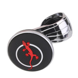 Maxbell Car Auto Rubber Steering Wheel Knob Grip Spinner Power Hand Aid Black