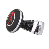Maxbell Car Auto Rubber Steering Wheel Knob Grip Spinner Power Hand Aid Black