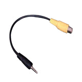 Maxbell 2.5mm Stereo Male Plug to 1 RCA Female Jack Video Adapter Converter Cable