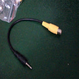 Maxbell 2.5mm Stereo Male Plug to 1 RCA Female Jack Video Adapter Converter Cable