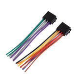 2Pcs Radio Audio Stereo Install Car Wire Wiring Harness Cable for Volkswagen